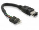 DeLOCK FireWire Cable 0,016 m Sort