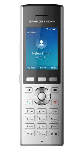 Grandstream Networks WP820 IP-telefon Sort, Sølv 2 Linier LCD Wi-Fi