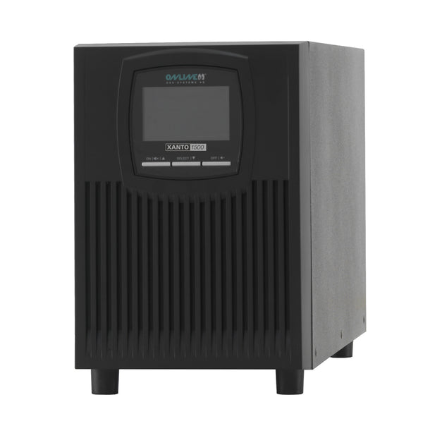 ONLINE USV-Systeme XANTO 1500 UPS-enhed Dobbeltkonvertering (online) 1,5 kVA 1500 W 4 AC stikkontakt(er)