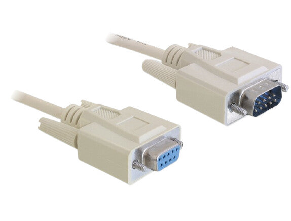 DeLOCK 84064 serielkabel Beige 2 m DB-9