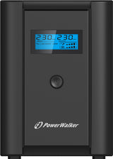 PowerWalker VI 2200 SHL Schuko UPS-enhed Interaktivt indgangsstik 2,2 kVA 1200 W 4 AC stikkontakt(er)