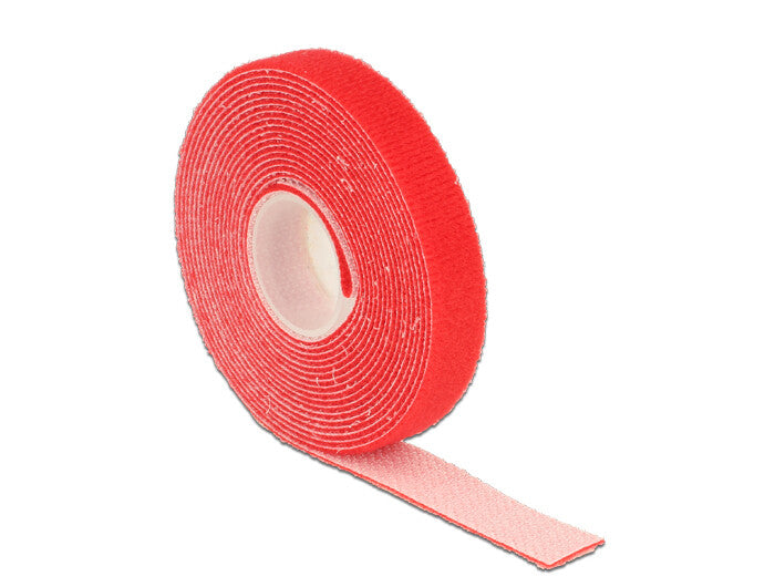 DeLOCK 18718 velcro lynlås Rød 1 stk