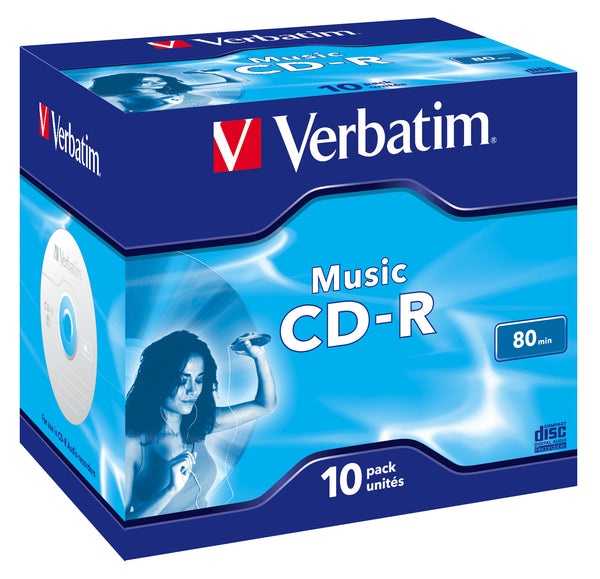 Verbatim Music CD-R 700 MB 16x 10 stk