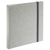 Hama Tessuto fotoalbum og arkbeskyttelse Grå 240 ark 10 x 15 cm