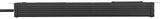 Brennenstuhl 1156057984 stikdåse 3 m 4 AC stikkontakt(er) Sort