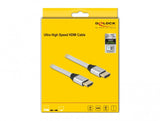 DeLOCK 85366 HDMI-kabel 1 m HDMI Type A (Standard) Sølv
