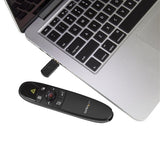 StarTech.com PRESREMOTE trådløs præsentationsenhed Sort
