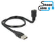 DeLOCK 0.5m, USB2.0-A/USB2.0 Micro-B USB-kabel 0,5 m USB A Micro-USB B 0,48 Gbit/sek. Sort