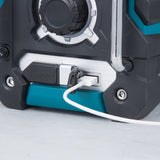 Makita DMR112 radio Sort, Turkis