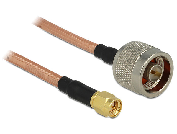 DeLOCK 88897 koaxial kabel RG-142 1 m SMA