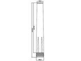 DeLOCK 88980 antenne Omniretningsbestemt antenne N-type 2,5 dBi