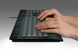 Logitech K280E Pro f/ Business tastatur Kontor USB QWERTY US International Sort
