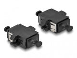 DeLOCK 87932 fiber adapter MPO/MPO 1 stk Sort