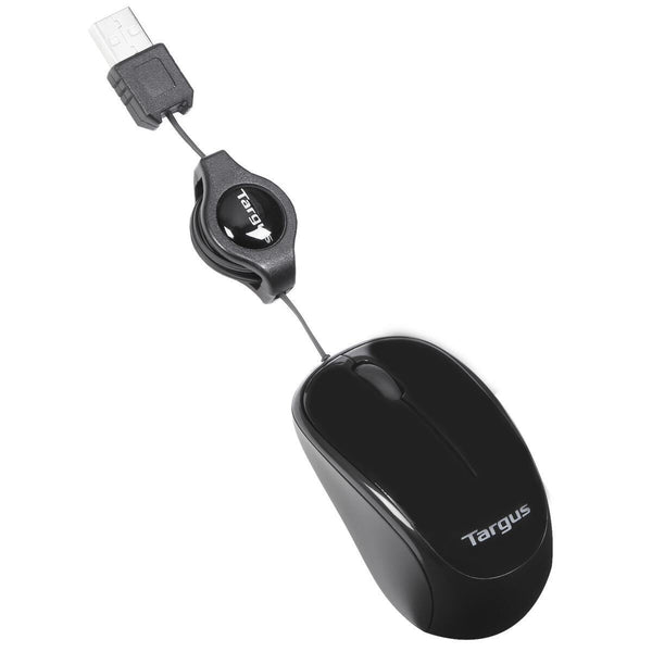 Targus AMU75EU mus Rejse Ambidextrous USB Type-A Blue Trace 1000 dpi