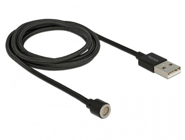 DeLOCK 85724 USB-kabel USB 2.0 1,1 m USB A 0,48 Gbit/sek. Sort