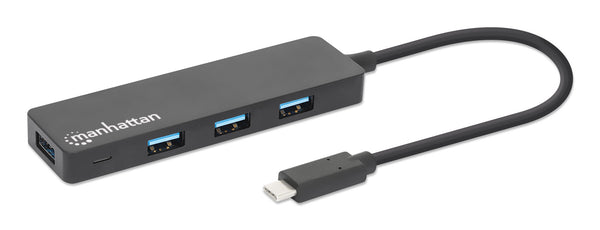 Manhattan 164924 dockingstation USB 3.2 Gen 1 (3.1 Gen 1) Type-C Sort
