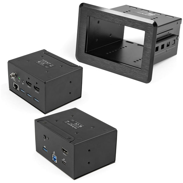StarTech.com KITBZDOCK AV konferenceforbindelse 3840 x 2160 pixel Ethernet LAN Sort