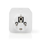 Nedis WIFIP121FWT smart stik 3680 W Hjem Hvid