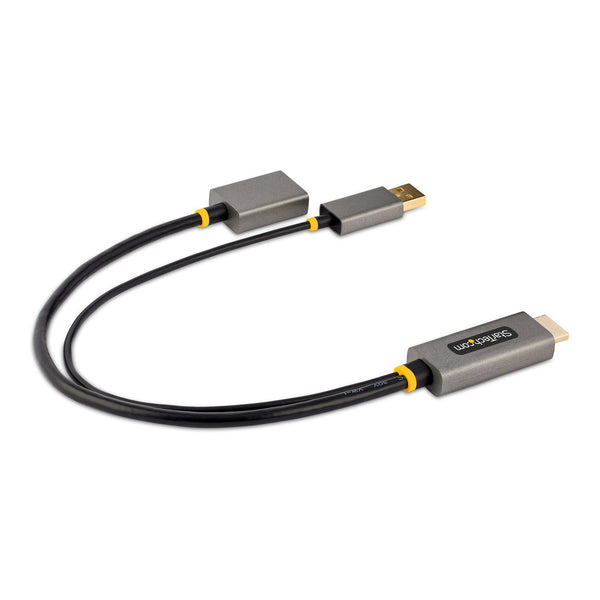 StarTech.com 128-HDMI-DISPLAYPORT videokabel adapter 0,3 m HDMI Type A (Standard) Sort, Grå
