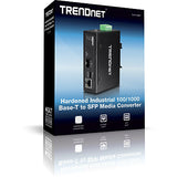 Trendnet TI-F11SFP netværksomformer til medie 1000 Mbit/s Sort