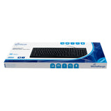 MediaRange MROS101 tastatur Kontor USB QWERTZ Tysk Sort