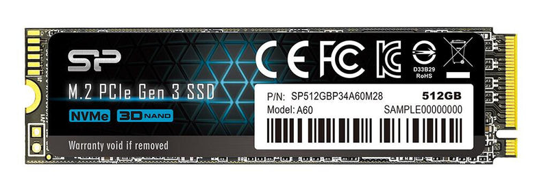 Silicon Power P34A60 512 GB M.2 PCI Express NVMe SLC