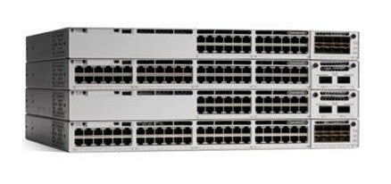 Cisco Catalyst C9300-24P-A netværksswitch Administreret L2/L3 Gigabit Ethernet (10/100/1000) Strøm over Ethernet (PoE) 1U Grå