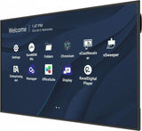 Viewsonic CDE7530 skilte display 190,5 cm (75") Wi-Fi 450 cd/m² 4K Ultra HD Sort Indbygget processer Android 11