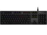 Logitech G 920-009370 tastatur Spil USB QWERTY US International Kulfiber