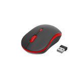 Gembird WIRELESS OPTICAL MOUSE MUSW-4B-03-R 1600DP - Maus mus Kontor Ambidextrous RF trådløst Optisk 1600 dpi