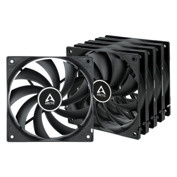 ARCTIC F12 Computerkabinet Ventilator 12 cm Sort 5 stk