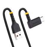 StarTech.com R2ACR-1M-USB-CABLE USB-kabel USB 2.0 USB A USB C 0,48 Gbit/sek. 60 W Sort