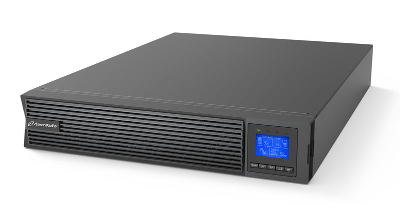 PowerWalker VFI 2000 ICR IoT UPS-enhed Dobbeltkonvertering (online) 2 kVA 2000 W 8 AC stikkontakt(er)