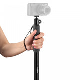 Joby Compact 2-in-1 MonoPod 1/4" Aluminium, Plast, Gummi, Stål Sort