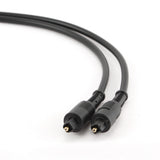 Gembird Toslink, 1m lydkabel Sort