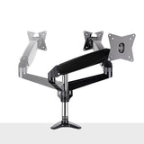 StarTech.com ARMPIVOTE2 skærmbeslag og -stativer 124,5 cm (49") Skrivebord Sort