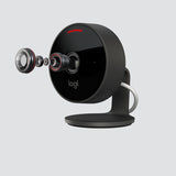 Logitech 961-000490 overvågningskamera Kugle (form) IP-sikkerhedskamera Indendørs & udendørs 1920 x 1080 pixel Bord/Væg