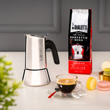 Bialetti Venus box Moka gryde 0,1 L Sølv