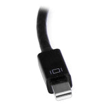 StarTech.com MDP2HD4KS videokabel adapter 0,15 m Sort