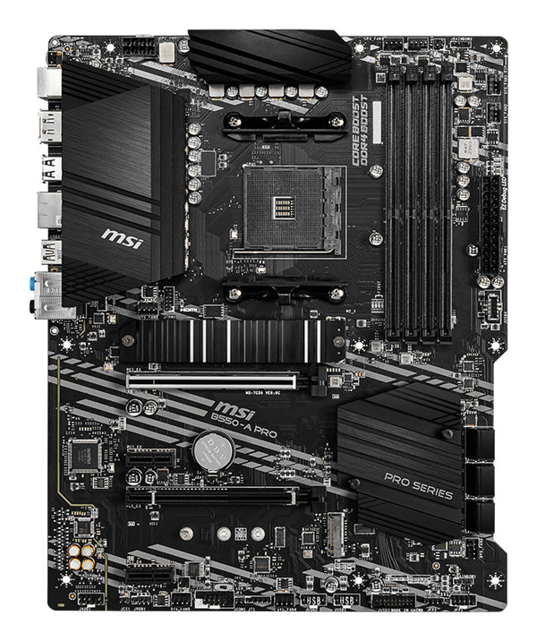 MSI B550-A PRO bundkort AMD B550 Stik AM4 ATX