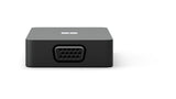 Microsoft USB-C Travel Hub Black USB grafisk adapter Sort