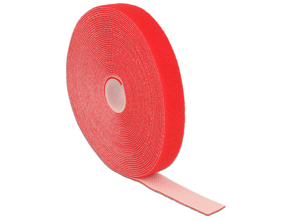 DeLOCK 18724 velcro lynlås Rød 1 stk