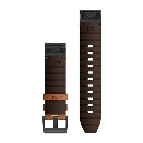 Garmin QuickFit 22 Band Brun Læder