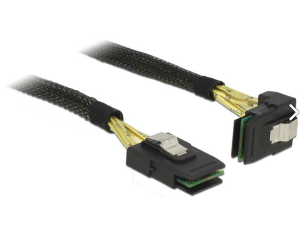 DeLOCK 83642 Serial Attached SCSI (SAS)-kabel 1 m Sort