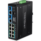 Trendnet TI-BG104 netværksswitch Ikke administreret Gigabit Ethernet (10/100/1000) Strøm over Ethernet (PoE) Sort