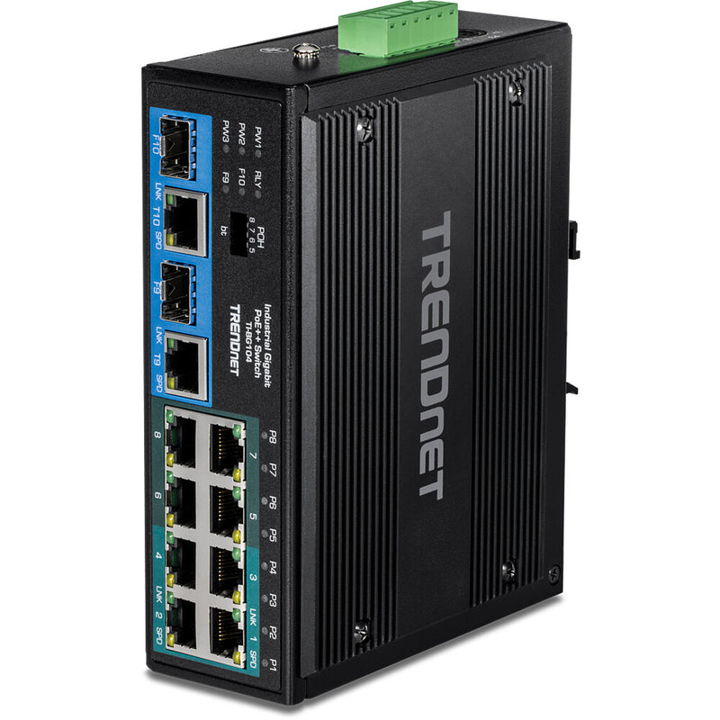 Trendnet TI-BG104 netværksswitch Ikke administreret Gigabit Ethernet (10/100/1000) Strøm over Ethernet (PoE) Sort