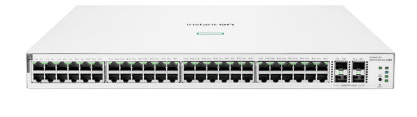 HPE Aruba Networking Networking Instant On Switch 48p Gigabit CL4 PoE 4p SFP+ 370W 1930 L2/L3/L4 Strøm over Ethernet (PoE)