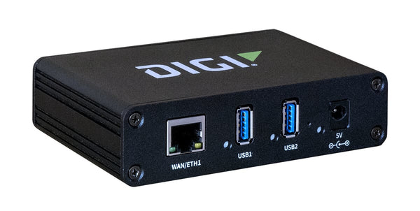 Digi AW02-G300 interface hub USB 3.2 Gen 1 (3.1 Gen 1) Type-A 1000 Mbit/s Sort