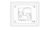 Humly Room Display 20,3 cm (8") 1024 x 768 pixel LCD 802.11a, 802.11b, 802.11g, Wi-Fi 4 (802.11n) Sort Acrylonitrilbutadienstyren Bluetooth