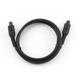 Gembird Toslink, 1m lydkabel Sort
